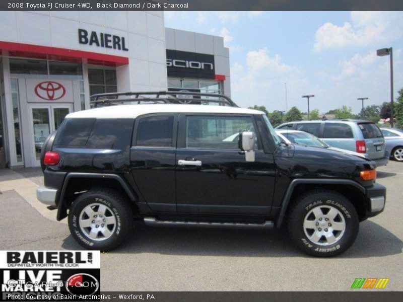 Black Diamond / Dark Charcoal 2008 Toyota FJ Cruiser 4WD