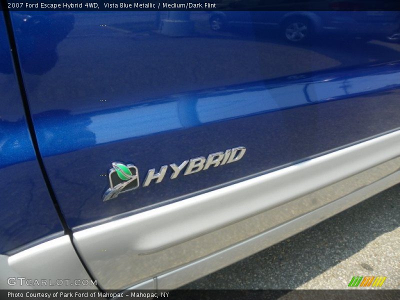  2007 Escape Hybrid 4WD Logo