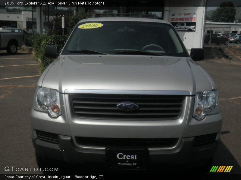 Silver Birch Metallic / Stone 2006 Ford Explorer XLS 4x4