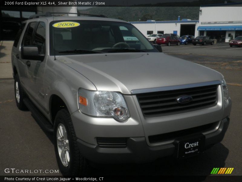 Silver Birch Metallic / Stone 2006 Ford Explorer XLS 4x4