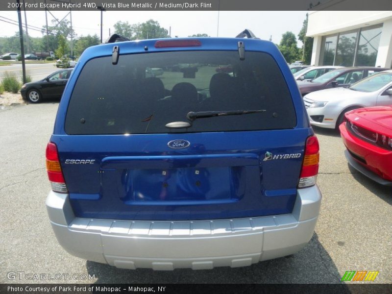  2007 Escape Hybrid 4WD Vista Blue Metallic