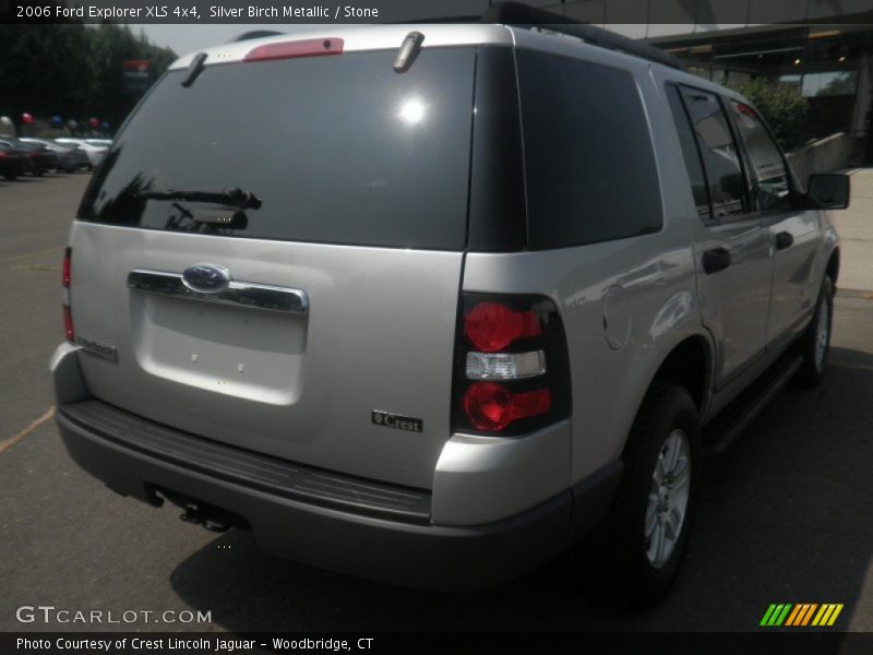 Silver Birch Metallic / Stone 2006 Ford Explorer XLS 4x4