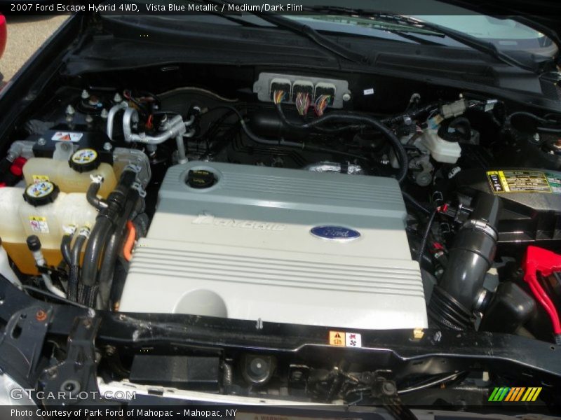  2007 Escape Hybrid 4WD Engine - 2.3 Liter DOHC 16-Valve Duratec 4 Cylinder Gasoline/Electric Hybrid
