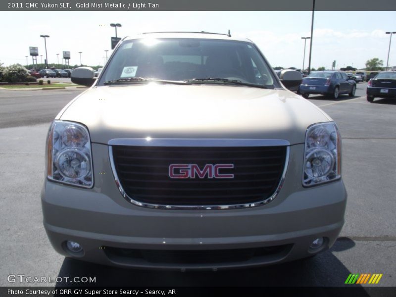 Gold Mist Metallic / Light Tan 2011 GMC Yukon SLT
