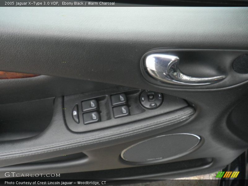 Ebony Black / Warm Charcoal 2005 Jaguar X-Type 3.0 VDP