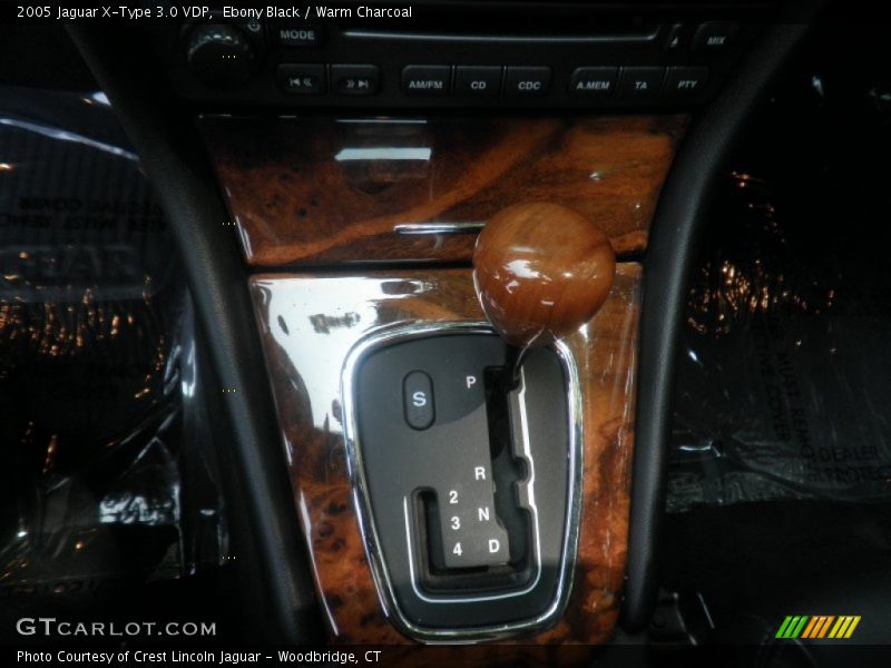 Ebony Black / Warm Charcoal 2005 Jaguar X-Type 3.0 VDP