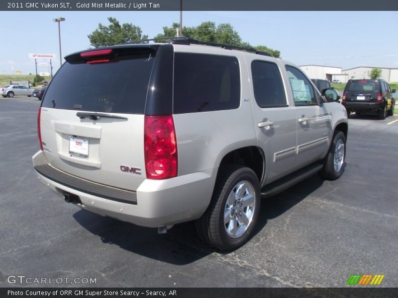 Gold Mist Metallic / Light Tan 2011 GMC Yukon SLT