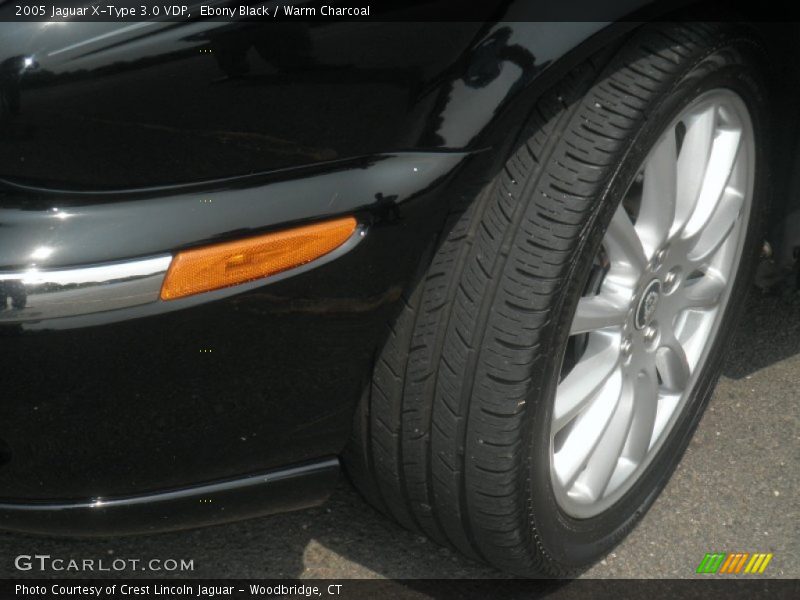 Ebony Black / Warm Charcoal 2005 Jaguar X-Type 3.0 VDP