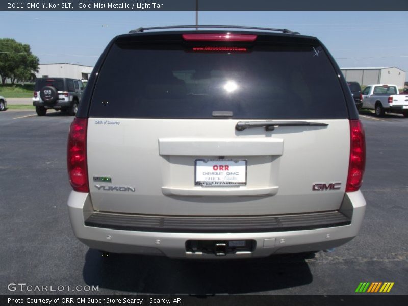 Gold Mist Metallic / Light Tan 2011 GMC Yukon SLT