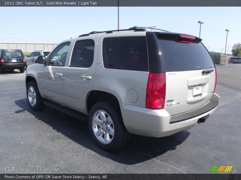 Gold Mist Metallic / Light Tan 2011 GMC Yukon SLT