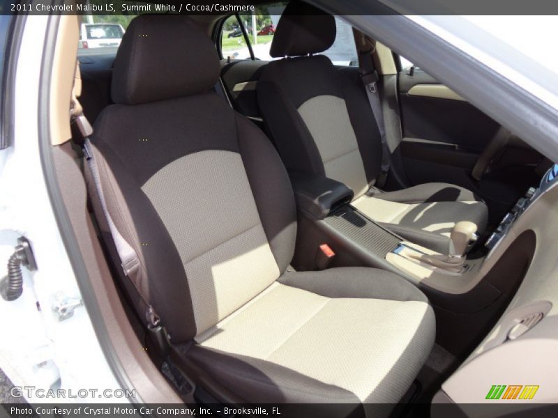  2011 Malibu LS Cocoa/Cashmere Interior
