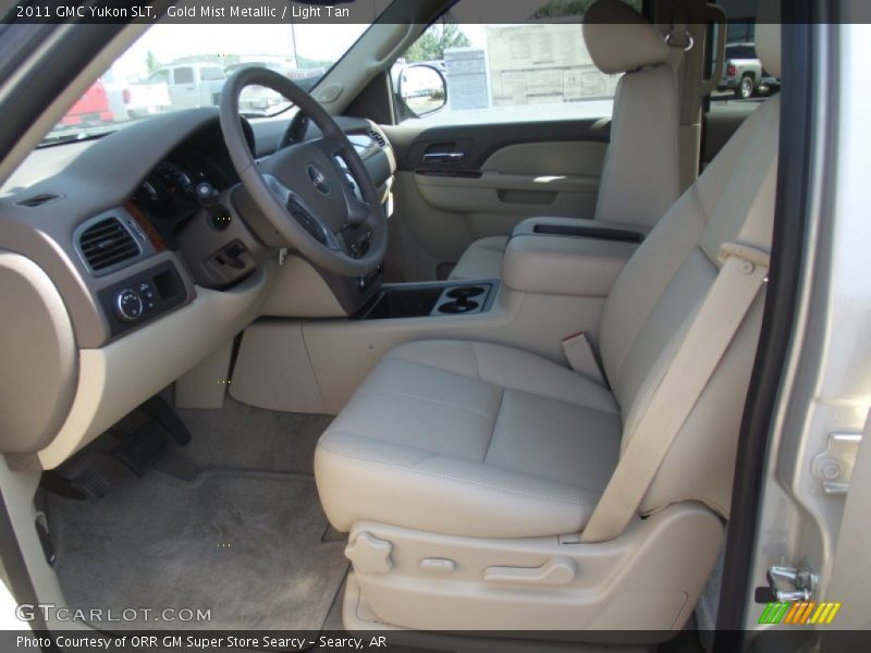 Gold Mist Metallic / Light Tan 2011 GMC Yukon SLT