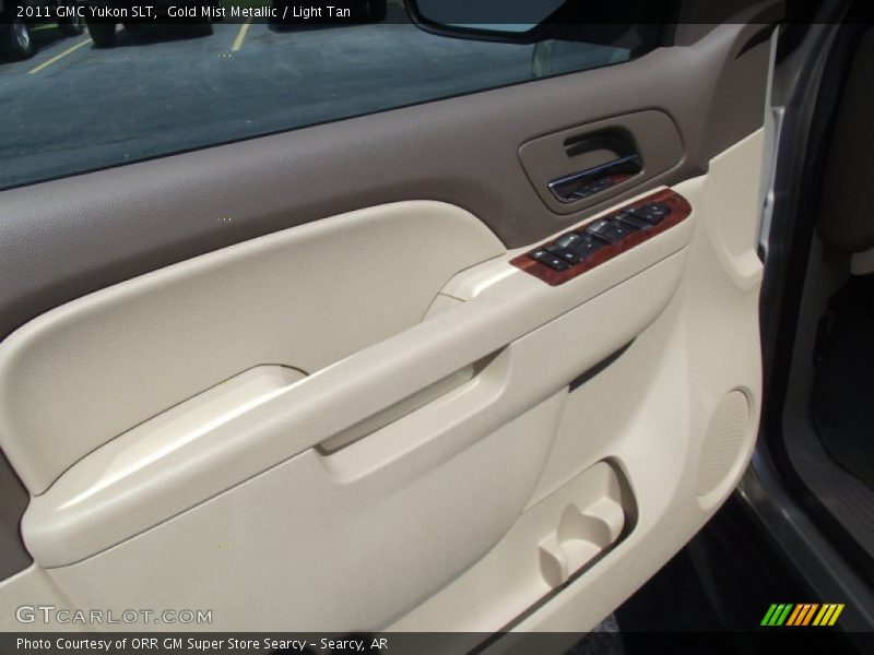 Gold Mist Metallic / Light Tan 2011 GMC Yukon SLT