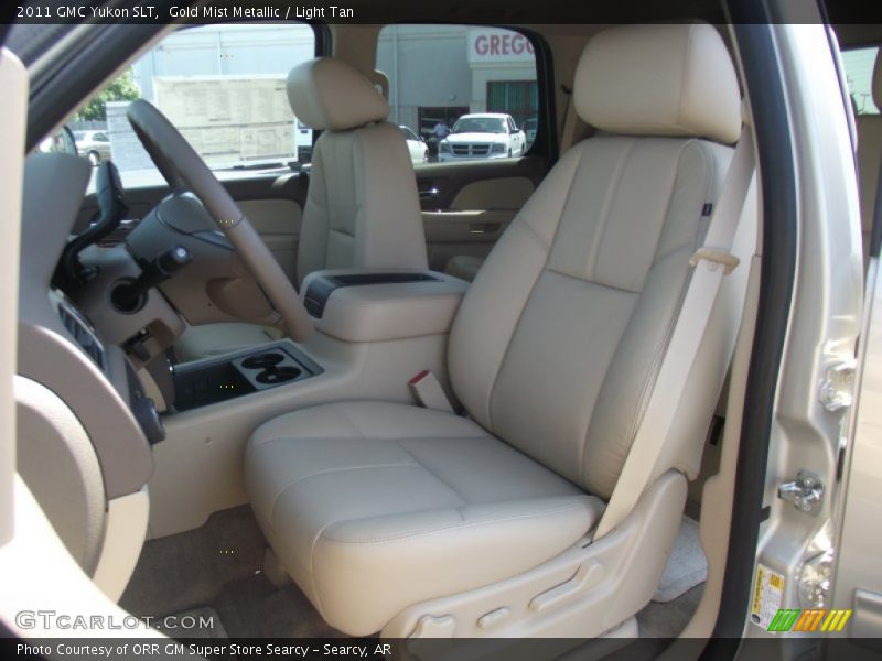 Gold Mist Metallic / Light Tan 2011 GMC Yukon SLT