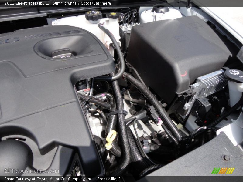  2011 Malibu LS Engine - 2.4 Liter DOHC 16-Valve VVT ECOTEC 4 Cylinder