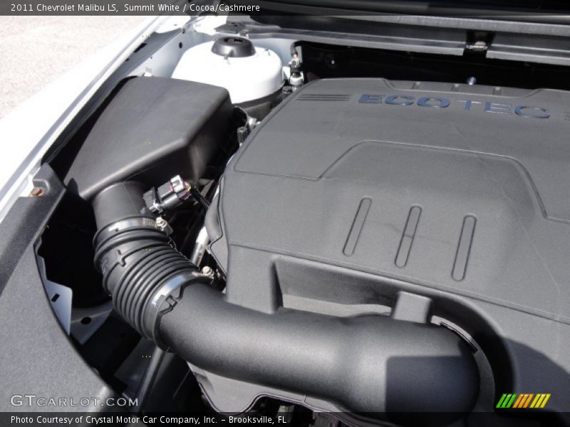  2011 Malibu LS Engine - 2.4 Liter DOHC 16-Valve VVT ECOTEC 4 Cylinder