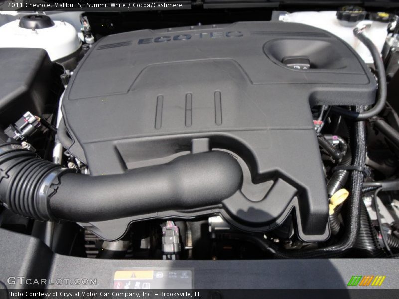  2011 Malibu LS Engine - 2.4 Liter DOHC 16-Valve VVT ECOTEC 4 Cylinder