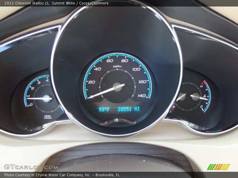  2011 Malibu LS LS Gauges