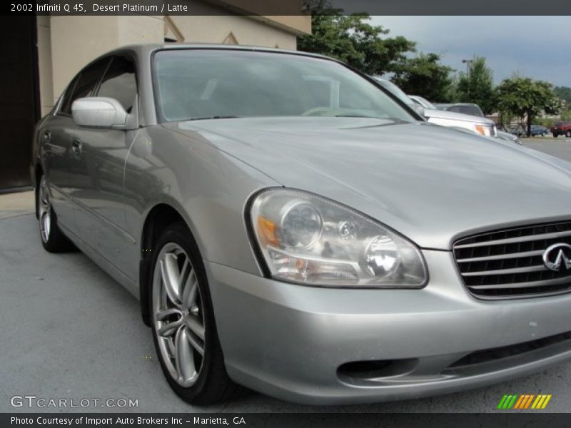 Desert Platinum / Latte 2002 Infiniti Q 45