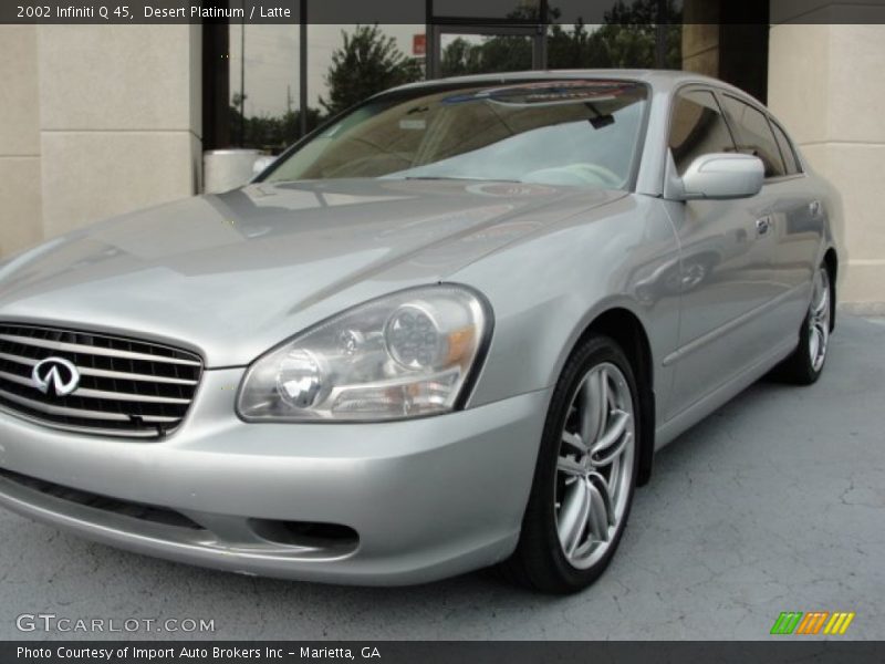 Desert Platinum / Latte 2002 Infiniti Q 45