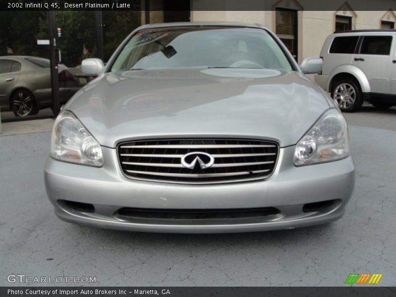 Desert Platinum / Latte 2002 Infiniti Q 45