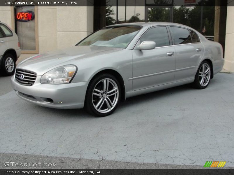 Desert Platinum / Latte 2002 Infiniti Q 45