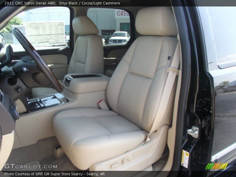 Onyx Black / Cocoa/Light Cashmere 2011 GMC Yukon Denali AWD