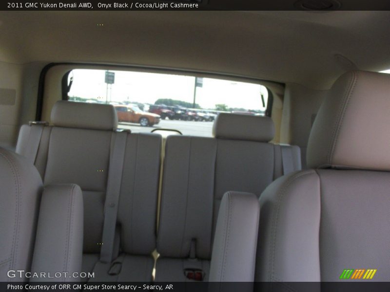 Onyx Black / Cocoa/Light Cashmere 2011 GMC Yukon Denali AWD