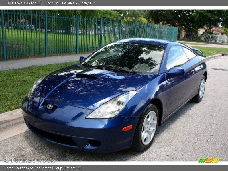 Front 3/4 View of 2001 Celica GT