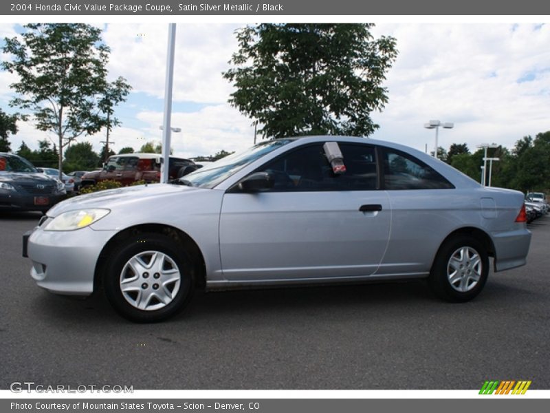  2004 Civic Value Package Coupe Satin Silver Metallic