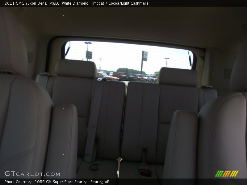 White Diamond Tintcoat / Cocoa/Light Cashmere 2011 GMC Yukon Denali AWD