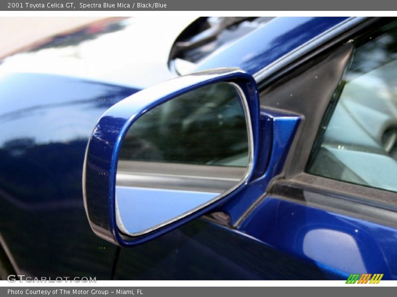 Spectra Blue Mica / Black/Blue 2001 Toyota Celica GT