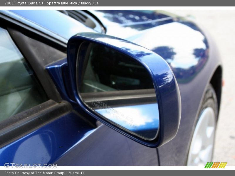 Spectra Blue Mica / Black/Blue 2001 Toyota Celica GT