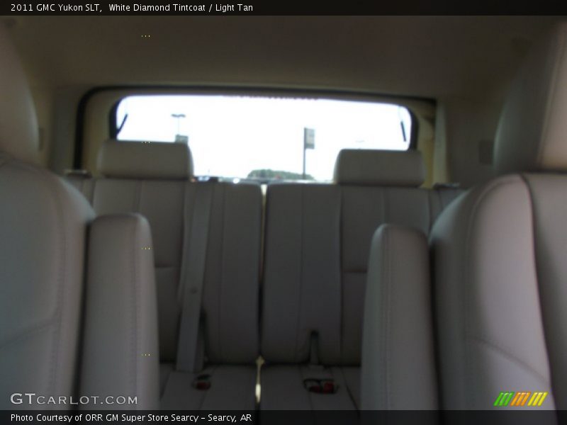 White Diamond Tintcoat / Light Tan 2011 GMC Yukon SLT