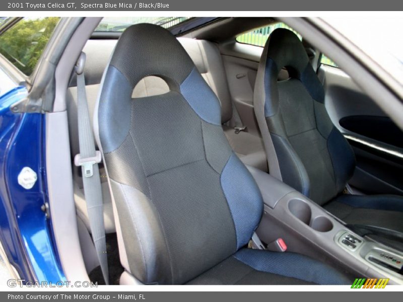  2001 Celica GT Black/Blue Interior