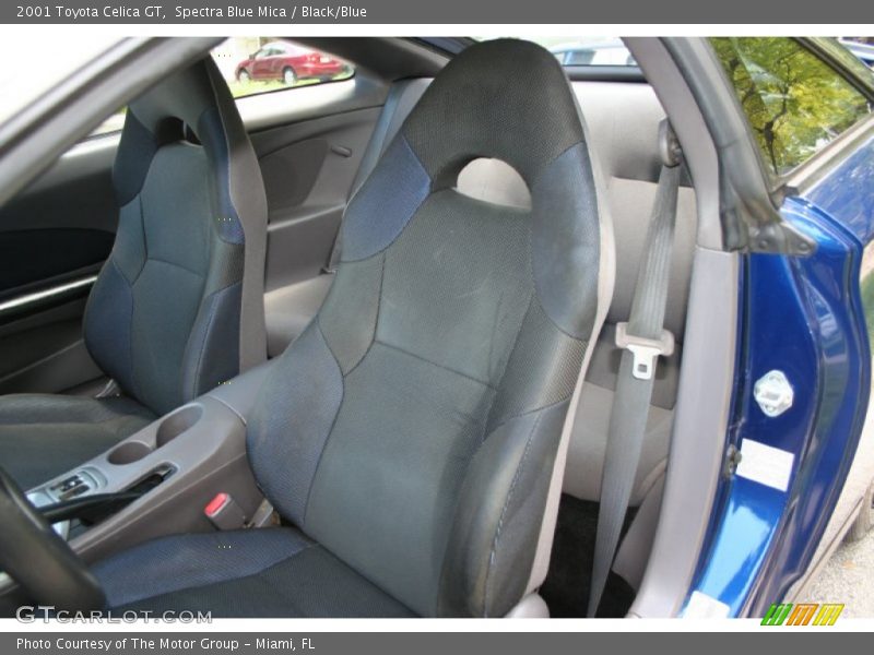  2001 Celica GT Black/Blue Interior