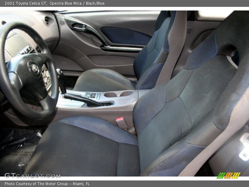  2001 Celica GT Black/Blue Interior