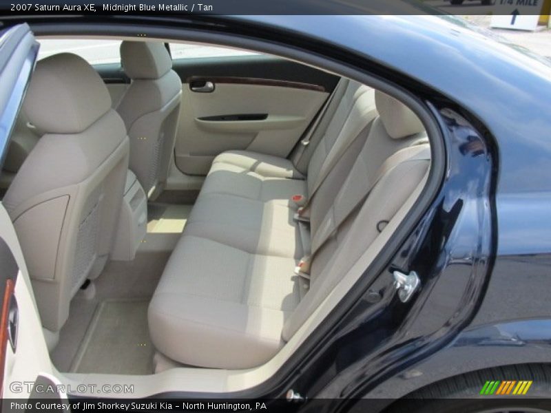 Midnight Blue Metallic / Tan 2007 Saturn Aura XE