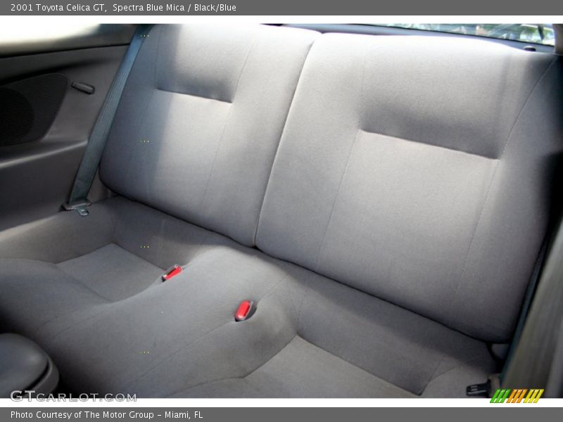 Spectra Blue Mica / Black/Blue 2001 Toyota Celica GT