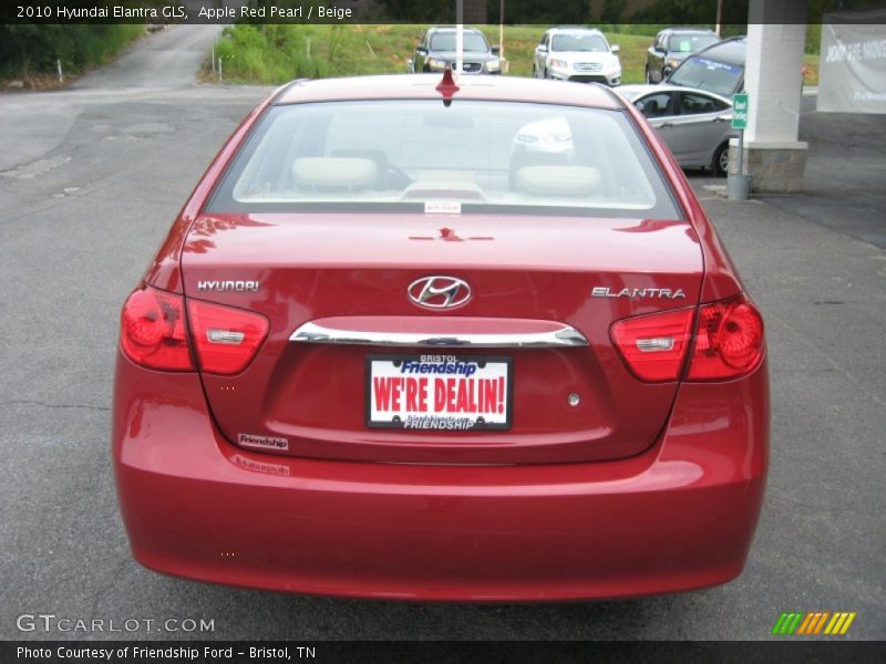 Apple Red Pearl / Beige 2010 Hyundai Elantra GLS