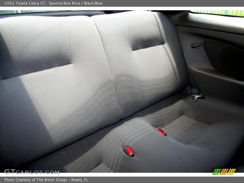Spectra Blue Mica / Black/Blue 2001 Toyota Celica GT