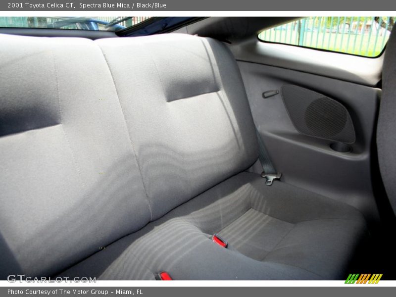 Spectra Blue Mica / Black/Blue 2001 Toyota Celica GT