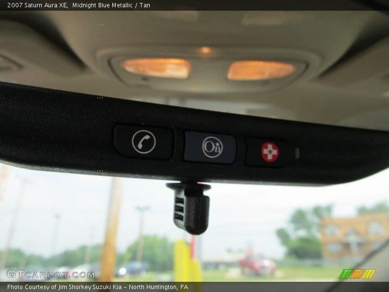 Midnight Blue Metallic / Tan 2007 Saturn Aura XE