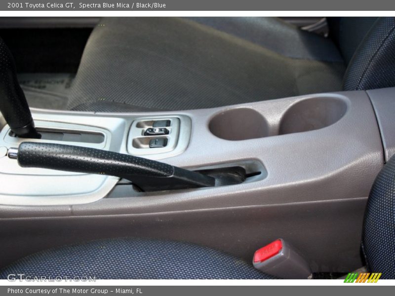 Spectra Blue Mica / Black/Blue 2001 Toyota Celica GT