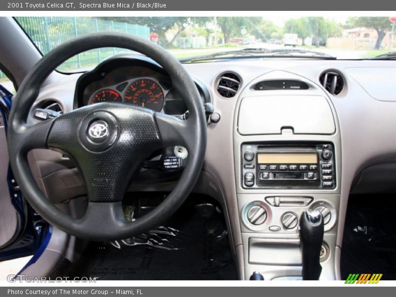 Dashboard of 2001 Celica GT
