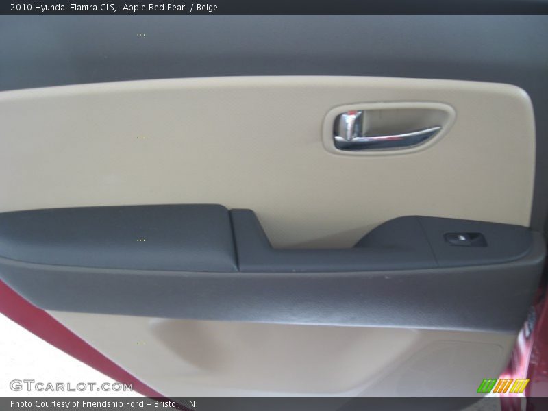 Apple Red Pearl / Beige 2010 Hyundai Elantra GLS