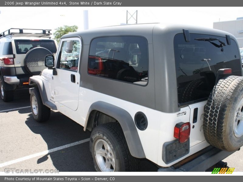 Stone White / Dark Slate Gray 2006 Jeep Wrangler Unlimited 4x4