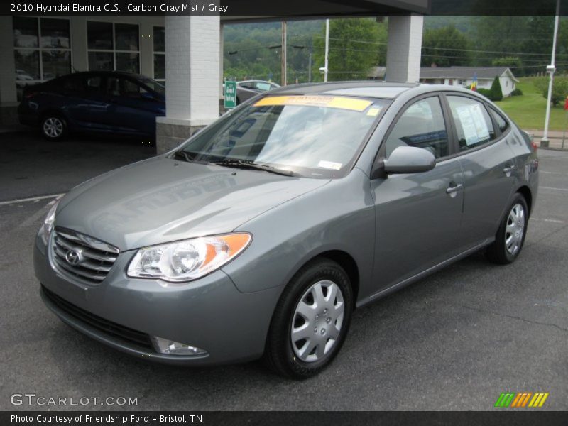 Carbon Gray Mist / Gray 2010 Hyundai Elantra GLS