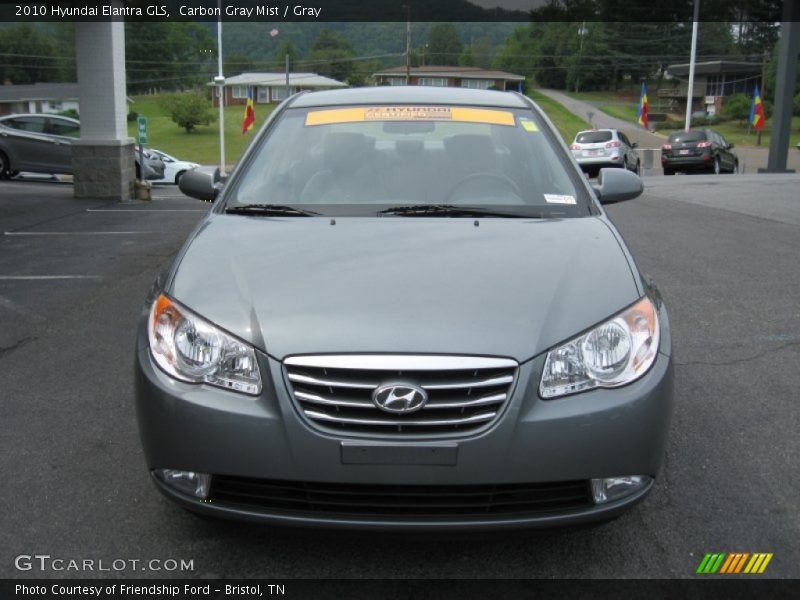Carbon Gray Mist / Gray 2010 Hyundai Elantra GLS
