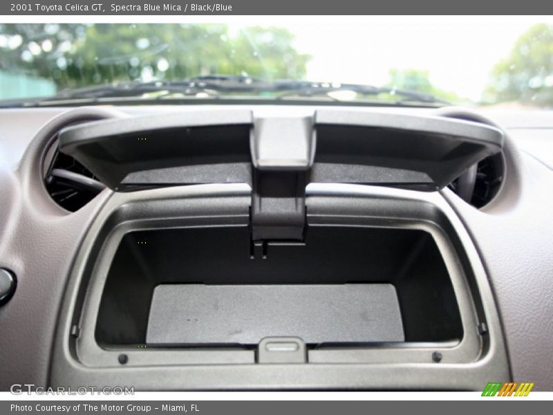 Spectra Blue Mica / Black/Blue 2001 Toyota Celica GT